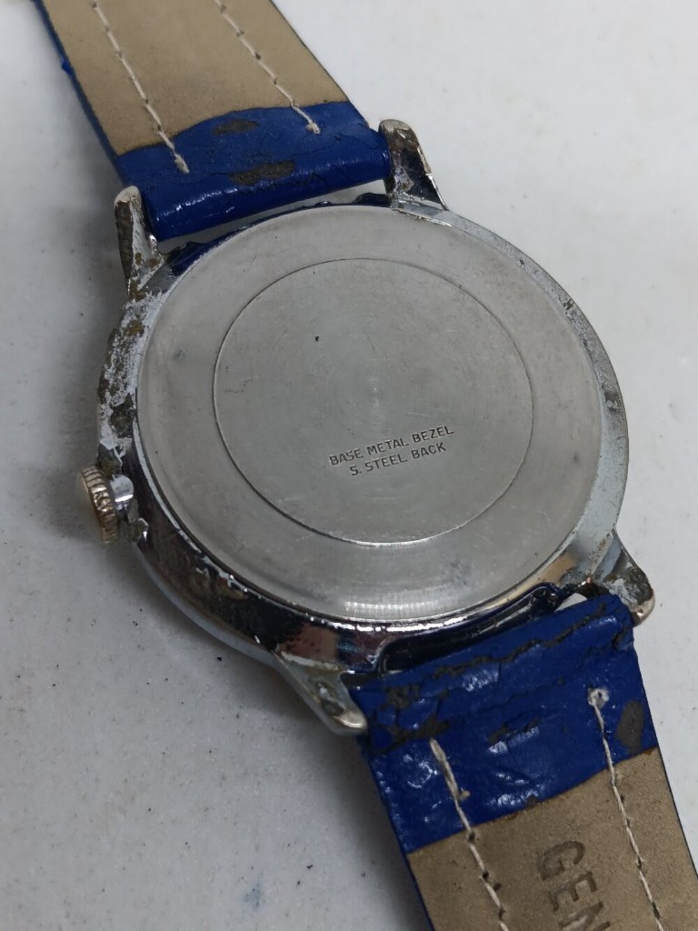 VINTAGE 1976 Timex Mercury M27 16852-02776 Men's 35mm Mechanical Day/Date Watch - Picture 9 of 11